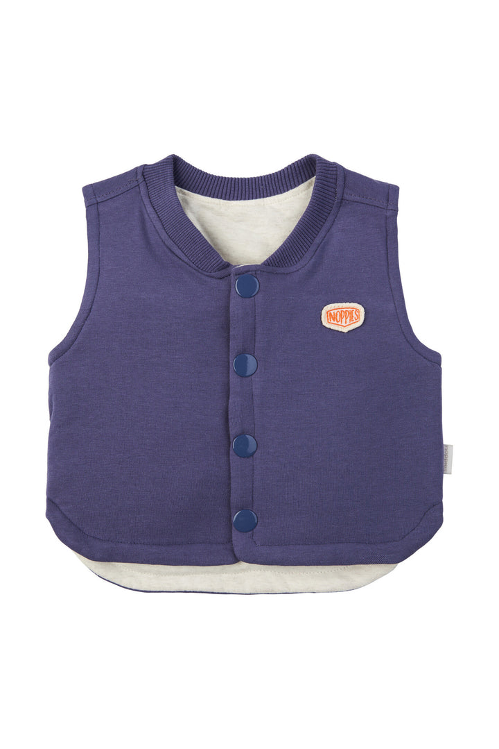 Bodywarmer Osseo reversible Skipper Blue BLAUW