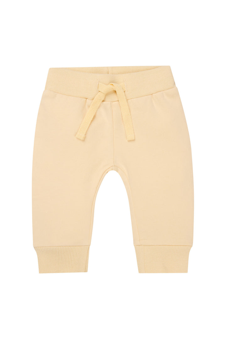 Broek Orrington regular fit Banana Crepe GEEL
