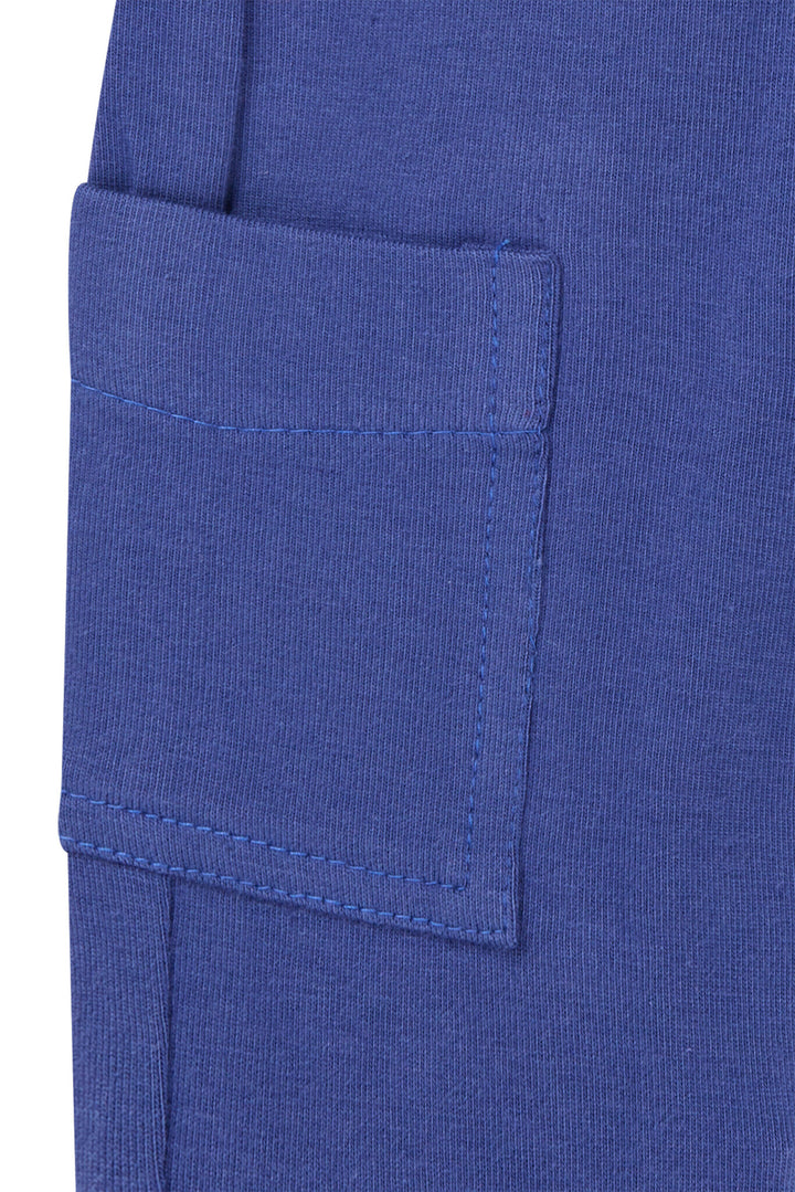 Broek Olcott regular fit Skipper Blue BLAUW