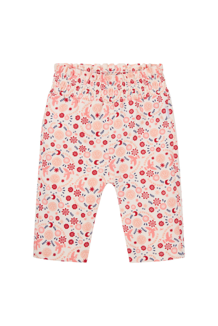 Broek Madras relaxed fit Floral pattern MULTICOLOR