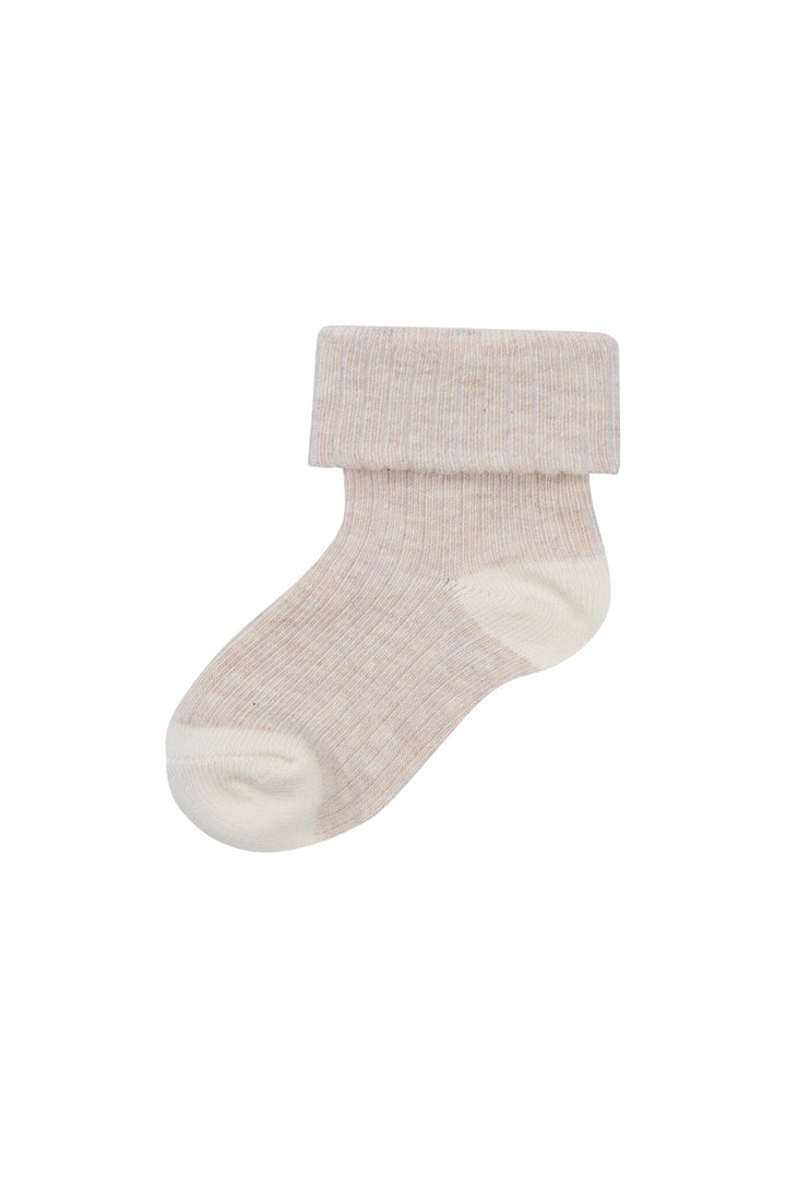 Sokjes Otterbein Oatmeal Melange BEIGE