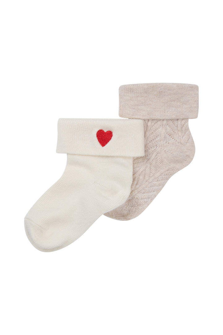 Sokjes Mullen Oatmeal Melange BEIGE