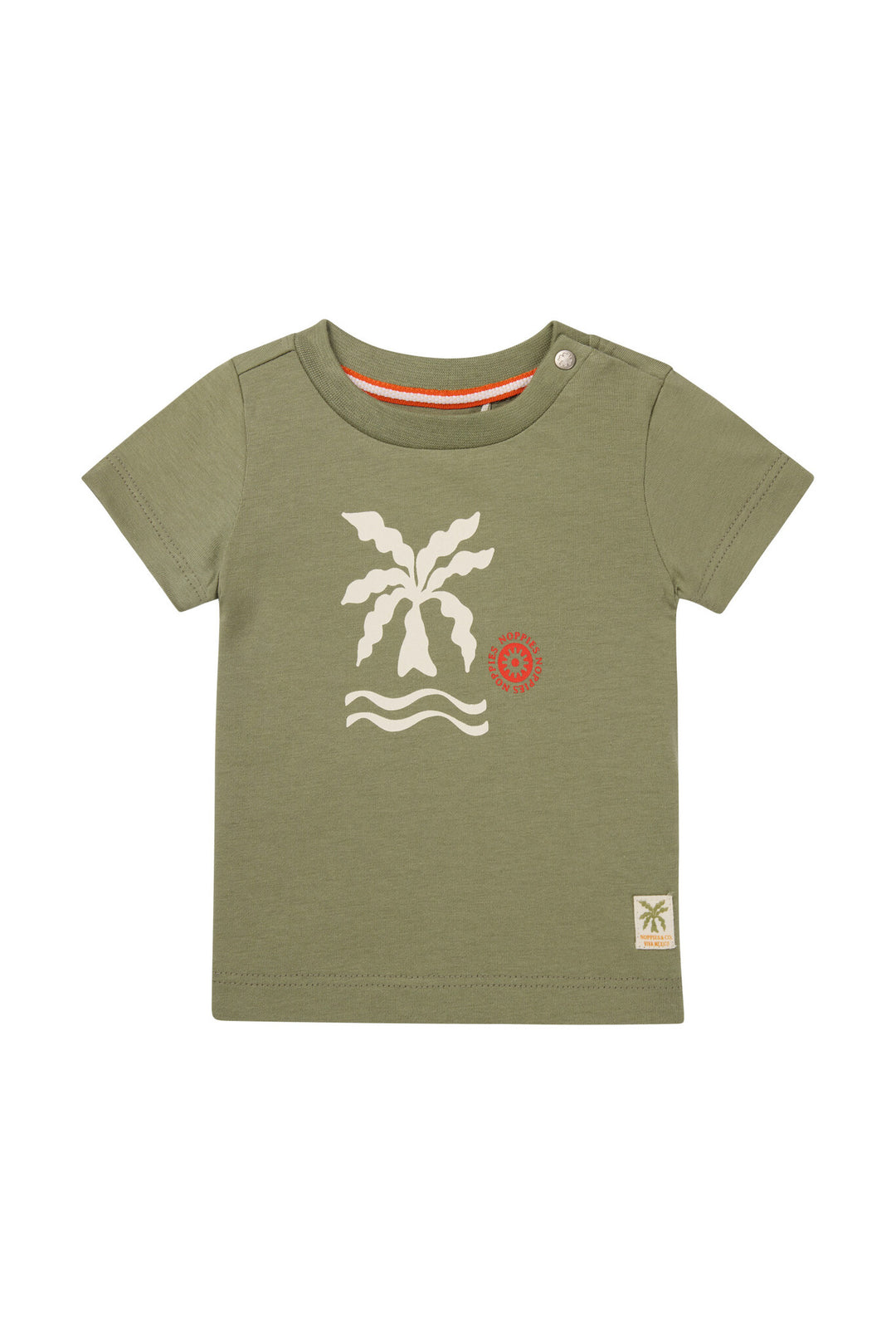 T - shirt Obu Oil Green GROEN