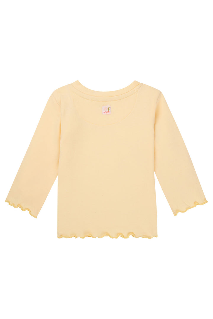 Longsleeve Monarch Banana Crepe GEEL