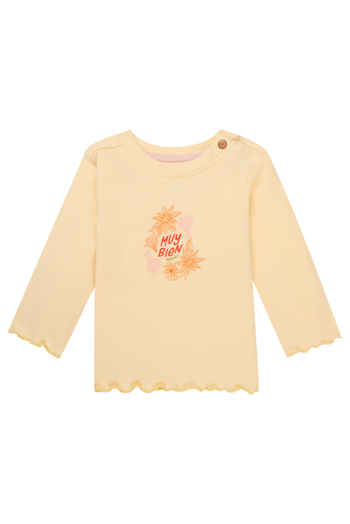 Longsleeve Monarch Banana Crepe GEEL