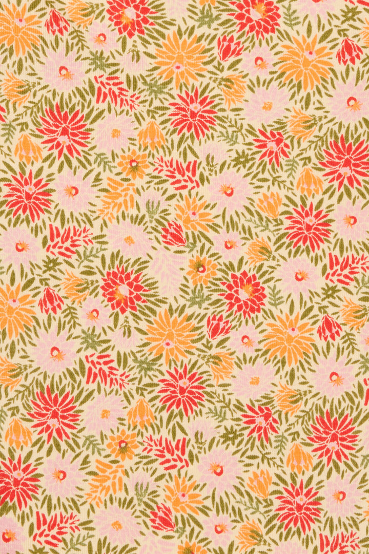 Longsleeve Manitou Floral Pattern MULTICOLOR