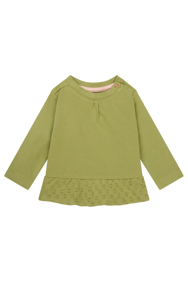 Longsleeve Moorcroft Sage GROEN