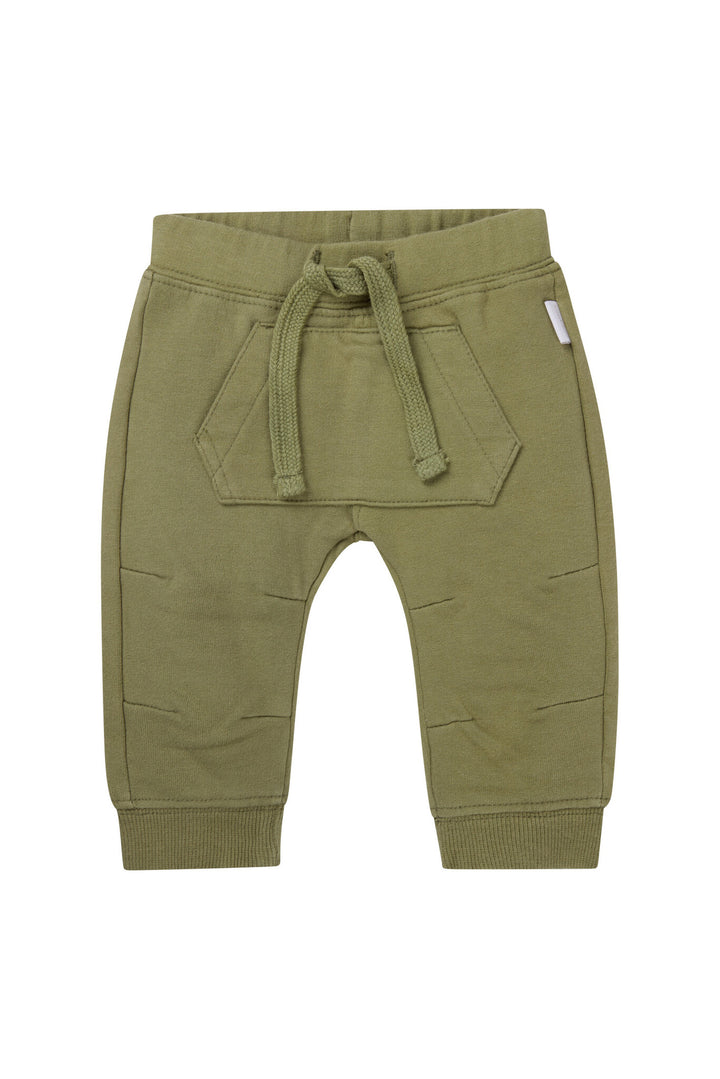 Broek Ormstown regular fit Oil Green GROEN