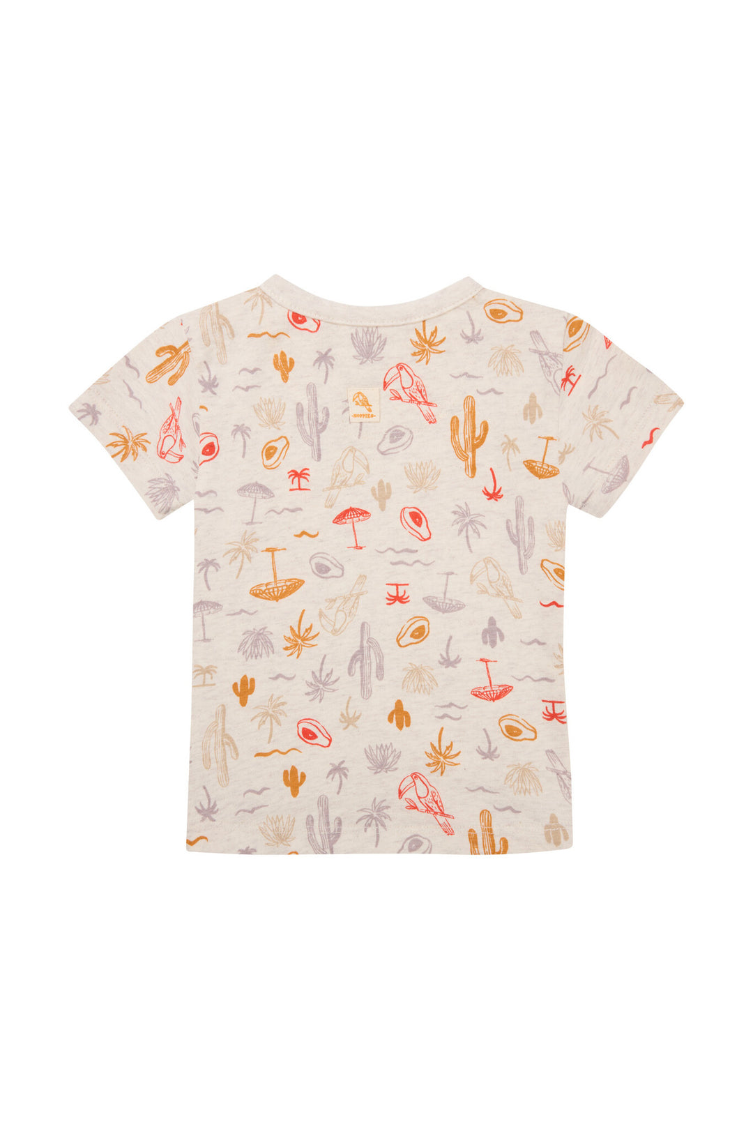 T - shirt Olle Tropical pattern MULTICOLOR