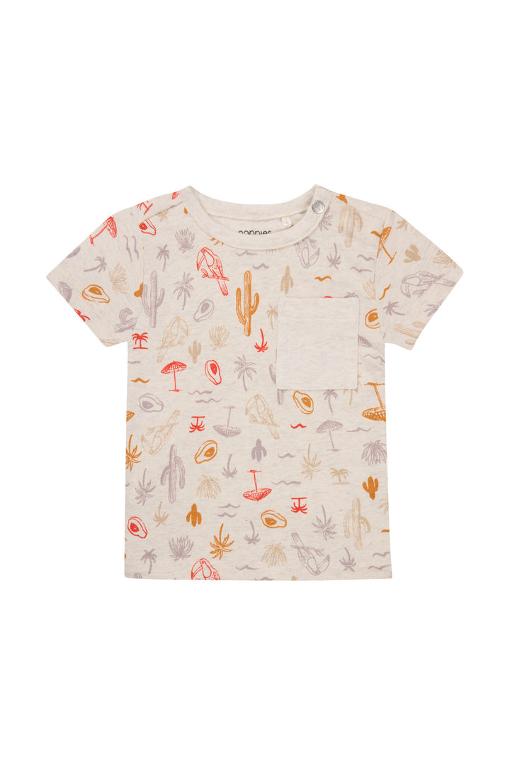 T - shirt Olle Tropical pattern MULTICOLOR