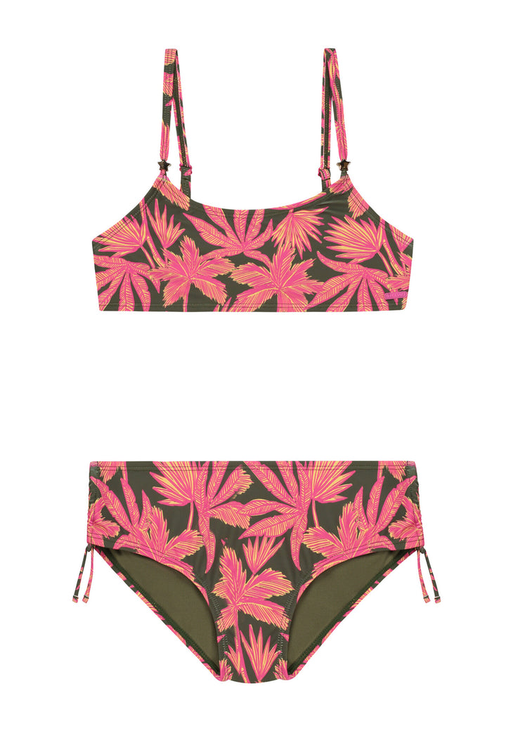 LIV bikini palm leaves forest green leaves