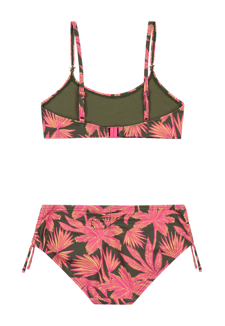 LIV bikini palm leaves forest green leaves
