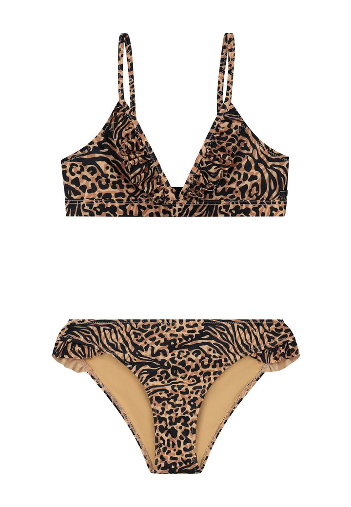 BLAKE bikini mixed animal beige mixed animal