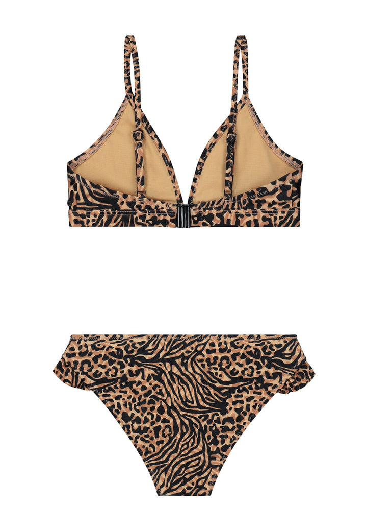 BLAKE bikini mixed animal beige mixed animal