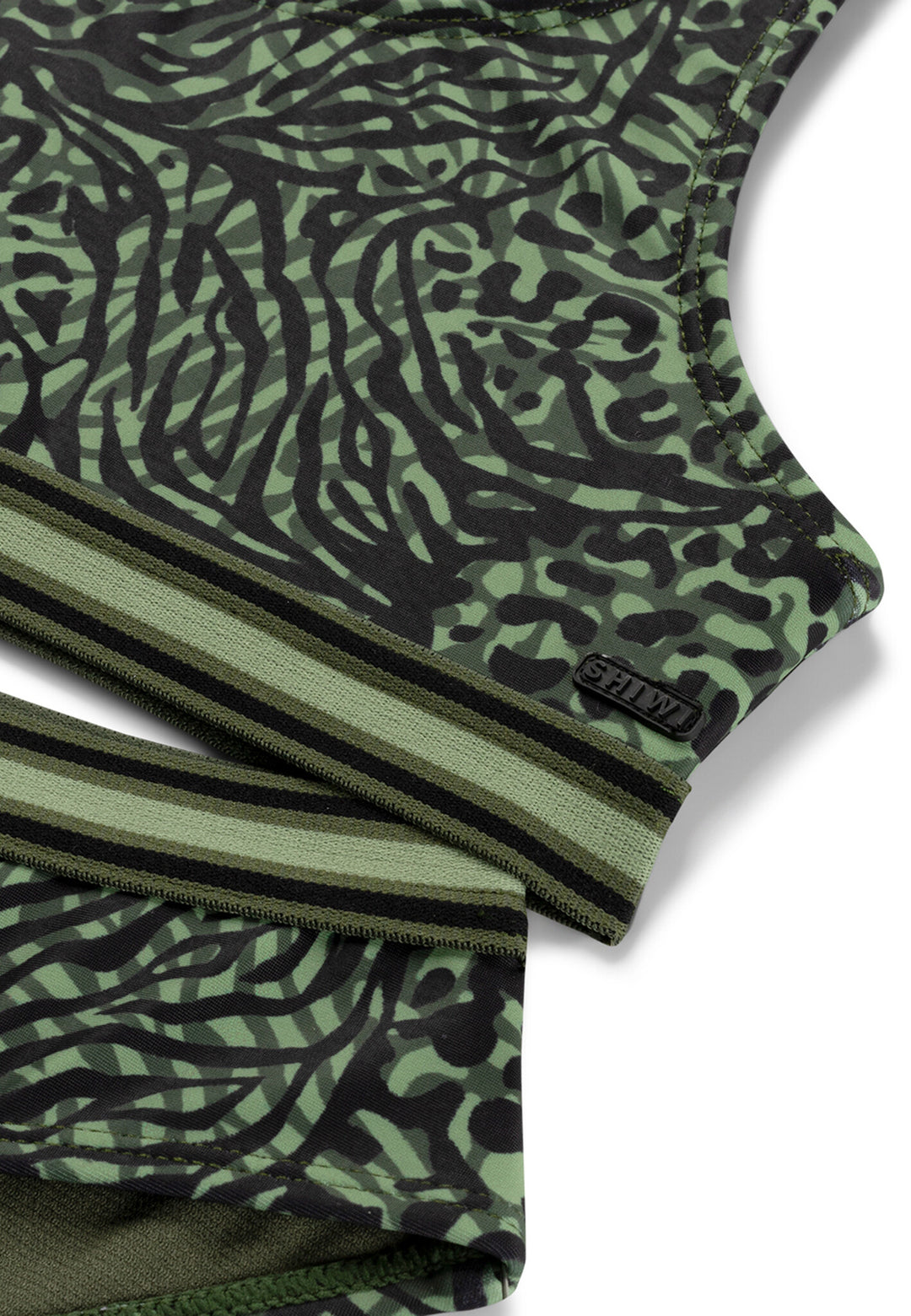 CHARLIE Bikini gemischtes Tier Waldgrün gemischtes Tier