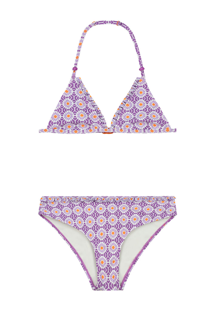 LIZZY bikini porto tile summer purple tile