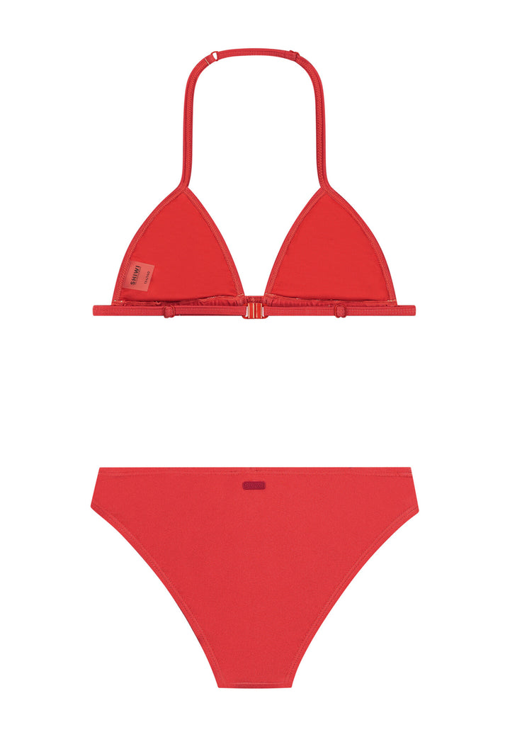 Bikini LORI red hibiscus