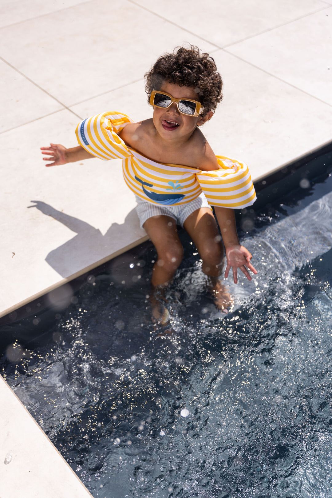 Puddle Jumper Geel Wit Walvissen 2 - 6 jaar 55 x 32 x 13 cm 2 - 6 Jaar 30 kg