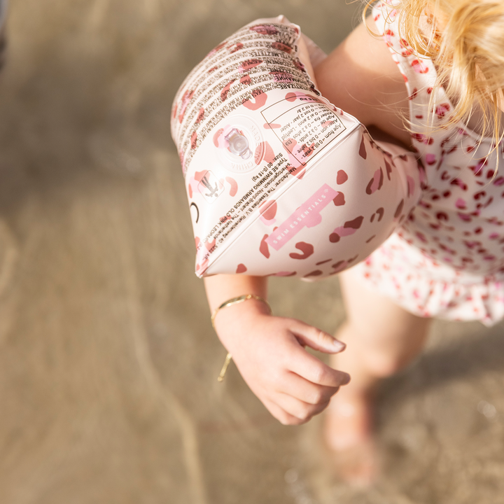 Zwembandjes 0 - 2 jaar Old Pink Panterprint 14 x 6 x 17 cm 0 - 2 Jaar 0 - 15 kg