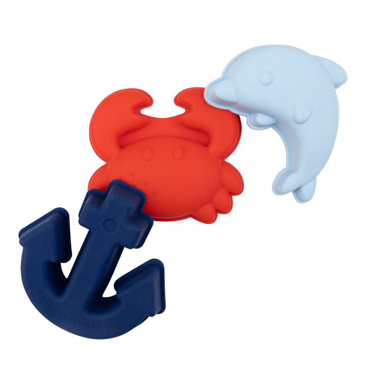 Strandspeelset Oceaan Silicone 12x9 cm