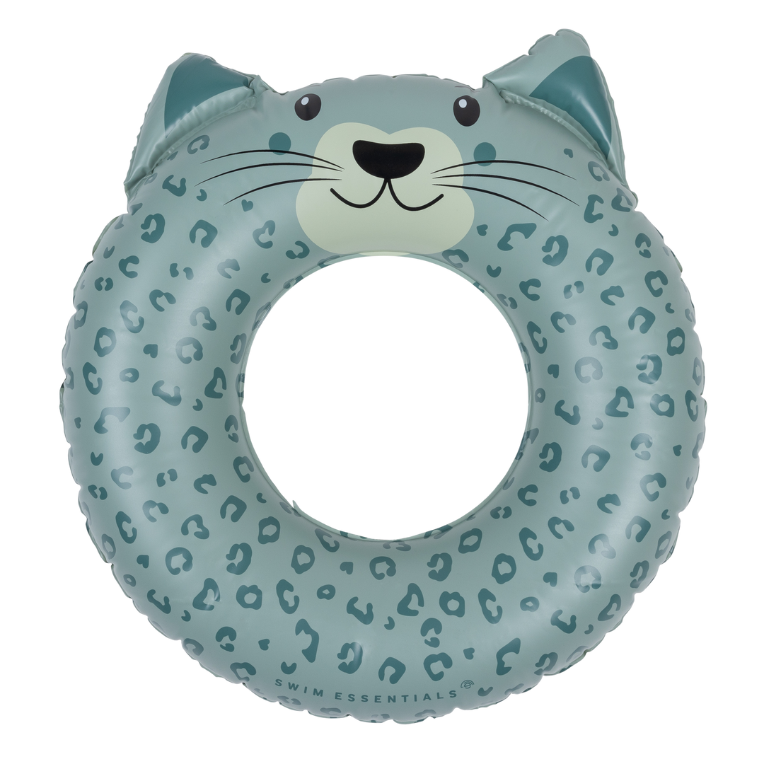 Dier Zwemband Groen Panterprint 55 cm 55 cm 3+ 50 kg