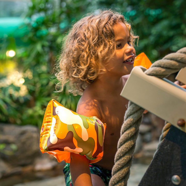 Zwembandjes 2 - 6 jaar Camouflage 17 x 9 x 18 cm 2 - 6 Jaar 15 - 30 kg