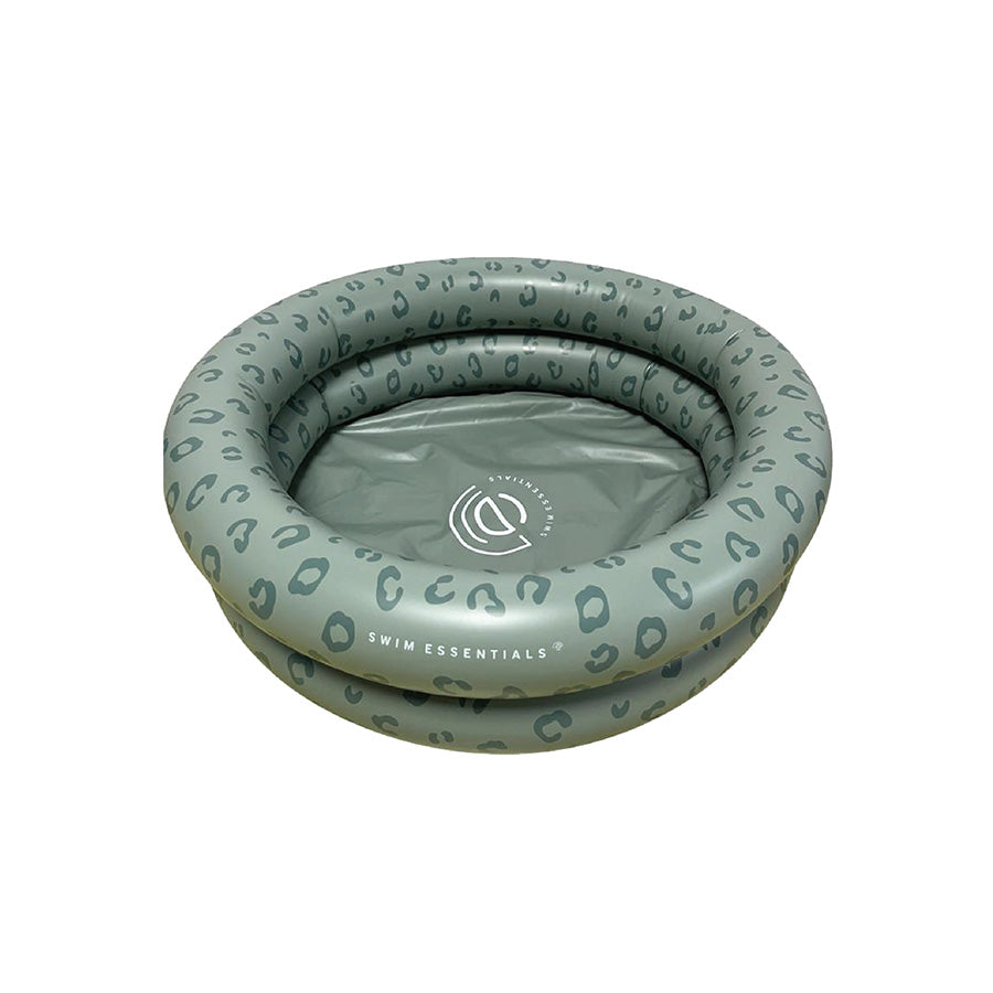 Zwembad 100 cm Groen Panterprint 100 x 20 cm 1+ 60 L