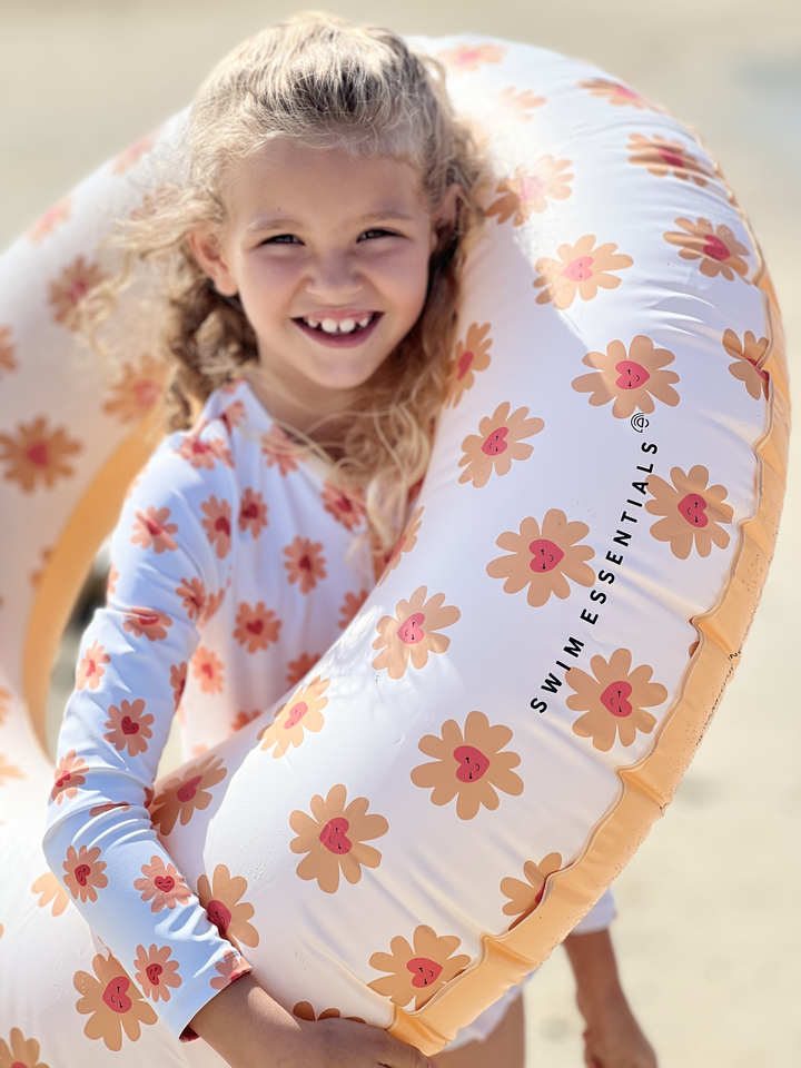 Zwemband 90 cm Flower Hearts 90 cm 6+ 80 kg