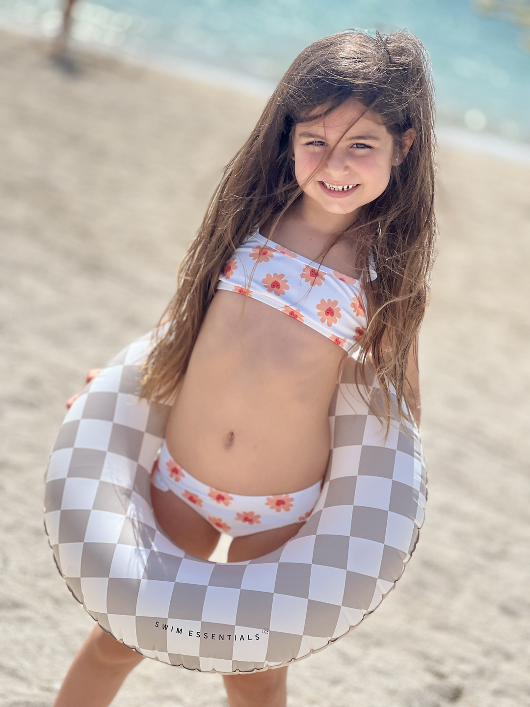 Zwemband 55 cm Sand Check 55 cm 3+ 50 kg