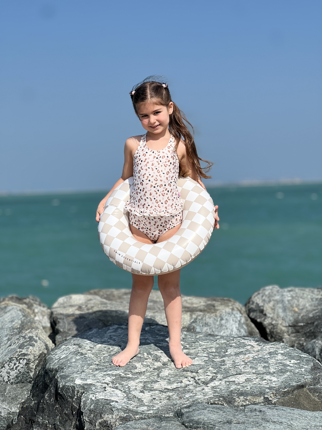 Zwemband 55 cm Sand Check 55 cm 3+ 50 kg