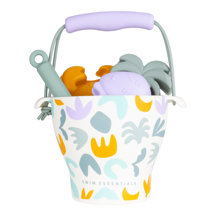 Strandspeelset Abstract Silicone 12x9 cm