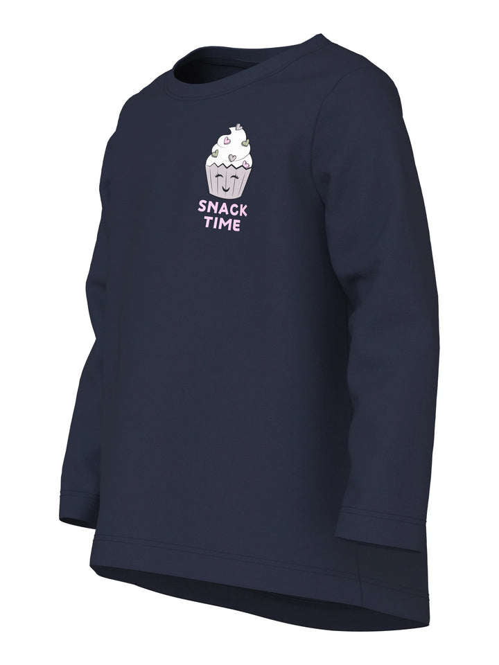 Violet T-shirt - blau - Navy Blazer Snack Time