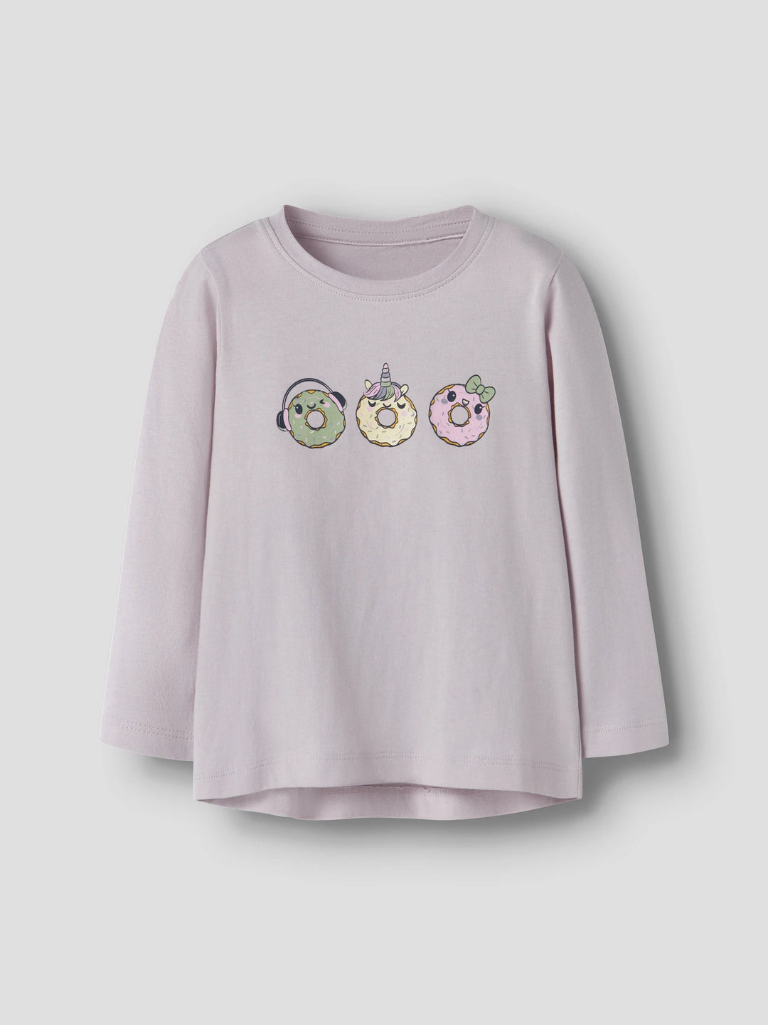 Violet T-shirt - paars - Lilac Marble Donuts
