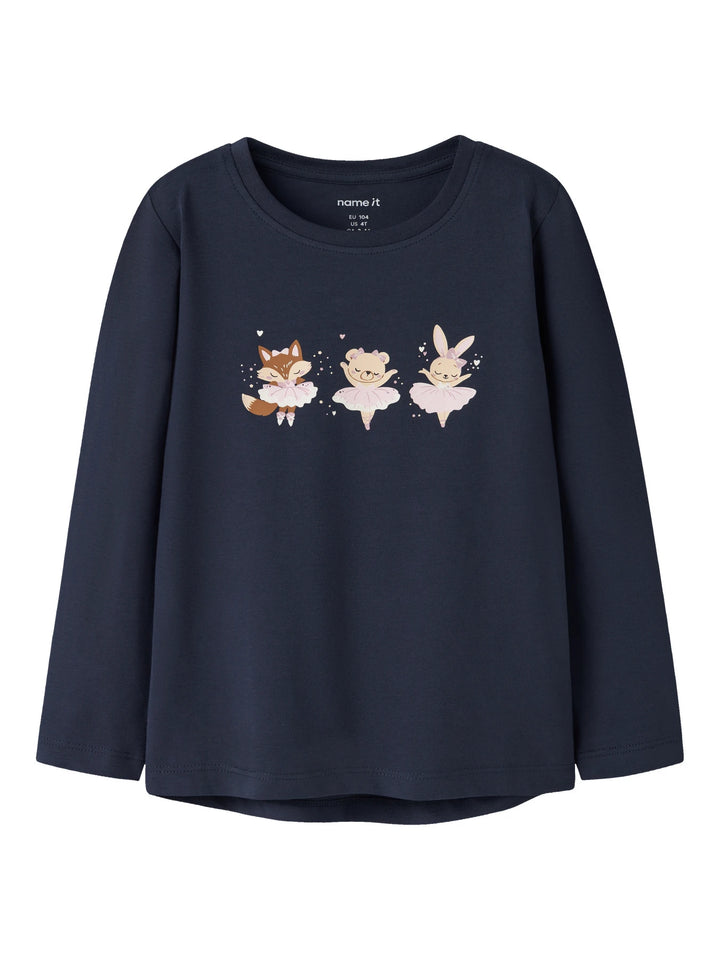 Vix T-shirt - blau - Navy Blazer Animal Ballerinas