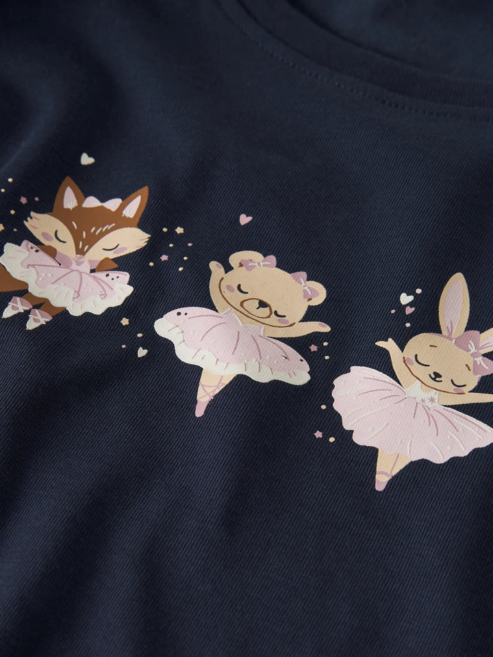 Vix T-shirt - blau - Navy Blazer Animal Ballerinas