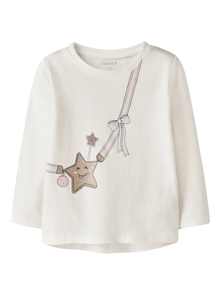 Vix T-shirt - weiß - Cloud Dancer Star Bag