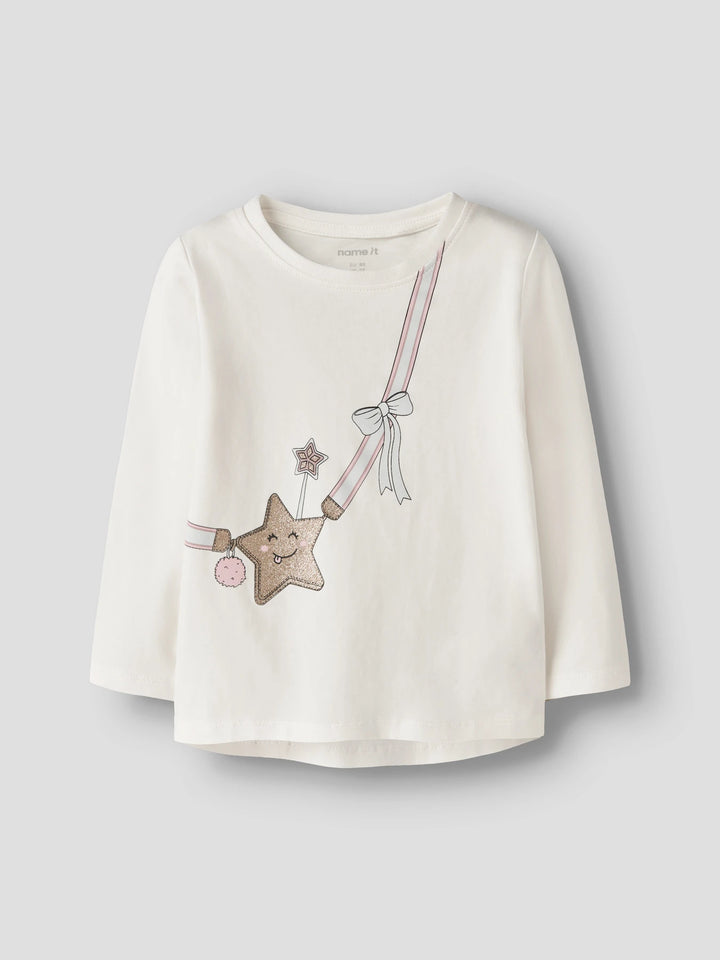 Vix T-shirt - weiß - Cloud Dancer Star Bag