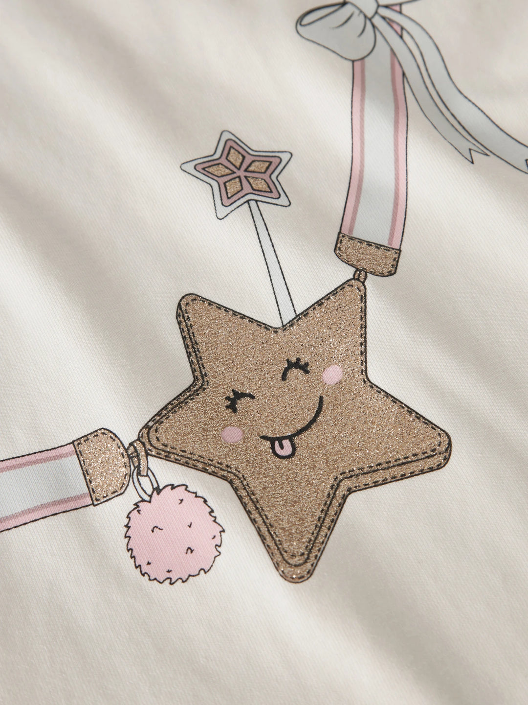 Vix T-shirt - weiß - Cloud Dancer Star Bag