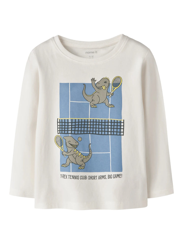 Vux T-shirt - wit - Cloud Dancer Dino Tennis