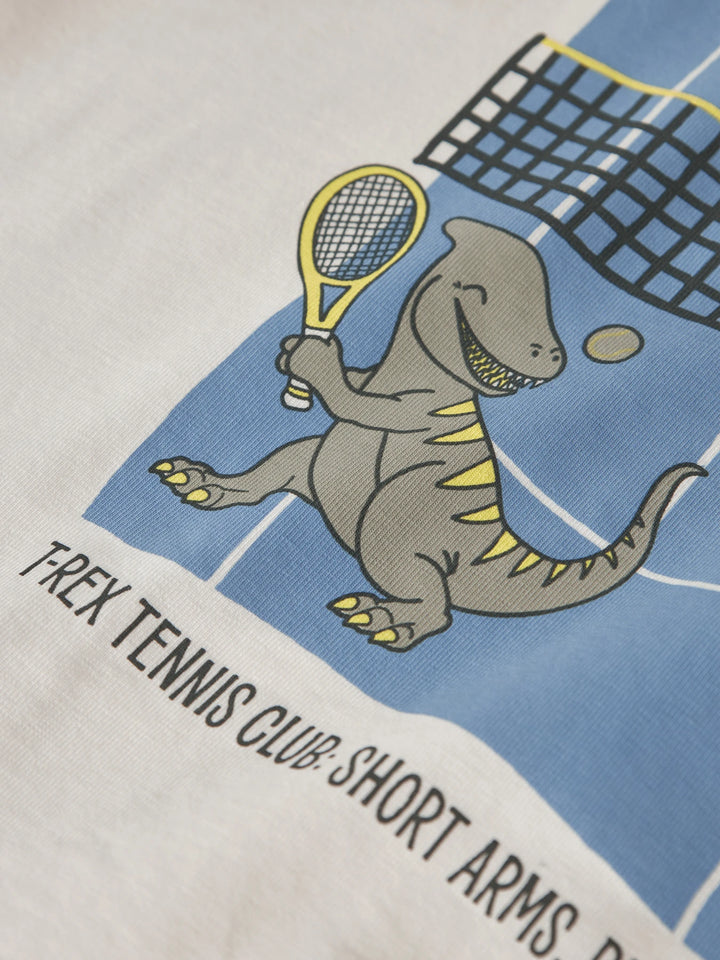 Vux T-shirt - wit - Cloud Dancer Dino Tennis
