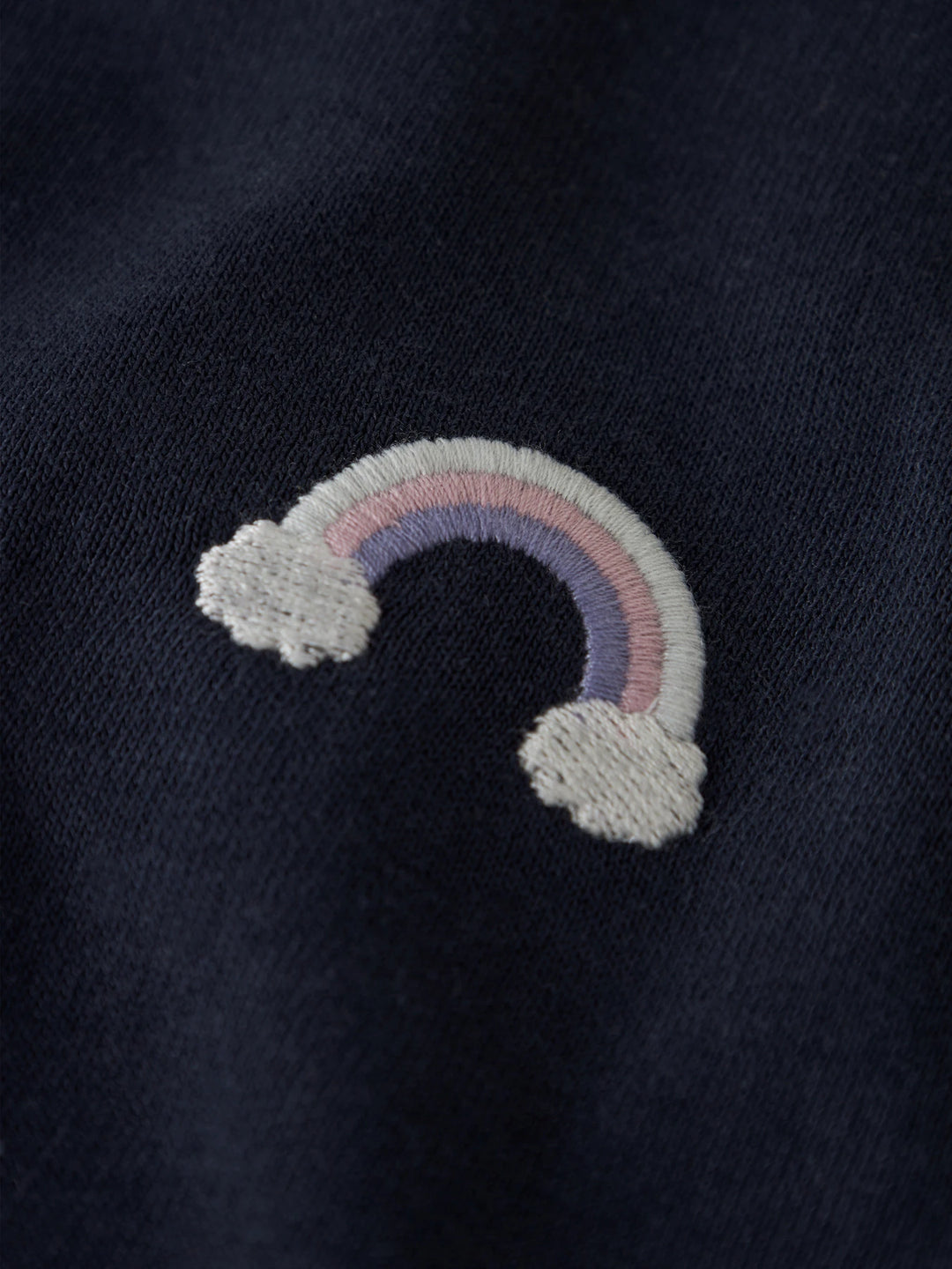 Vallene Trui - blauw - Navy Blazer Rainbow