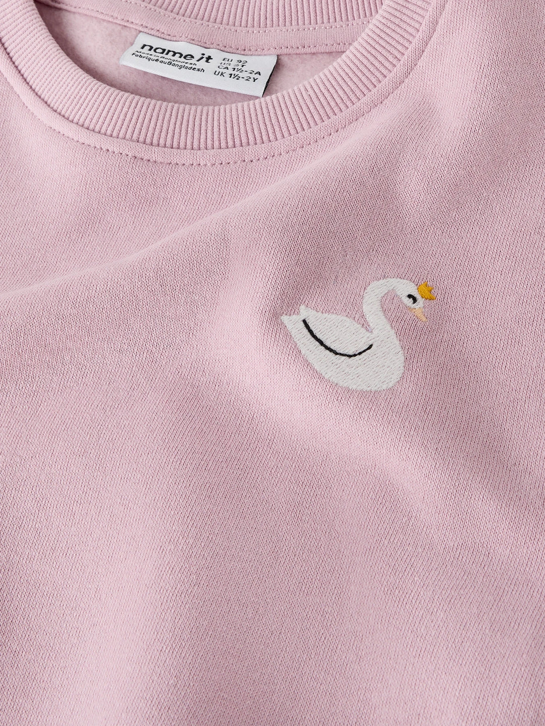 Vallene Trui - roze - Dawn Pink Swan