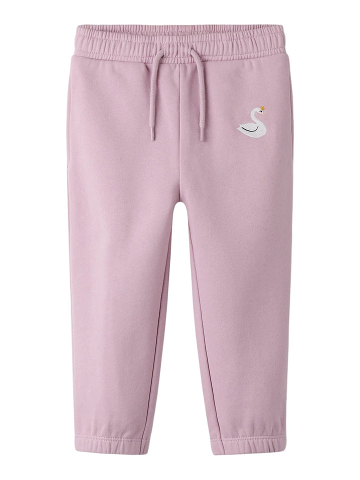 Vallene Broek - roze - Dawn Pink Swan