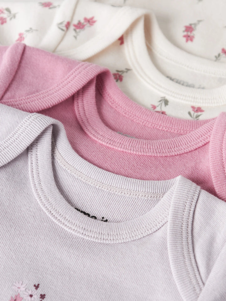 Body Romper - wit - Jet Stream w/ Lilac Marble + Cashmere Rose