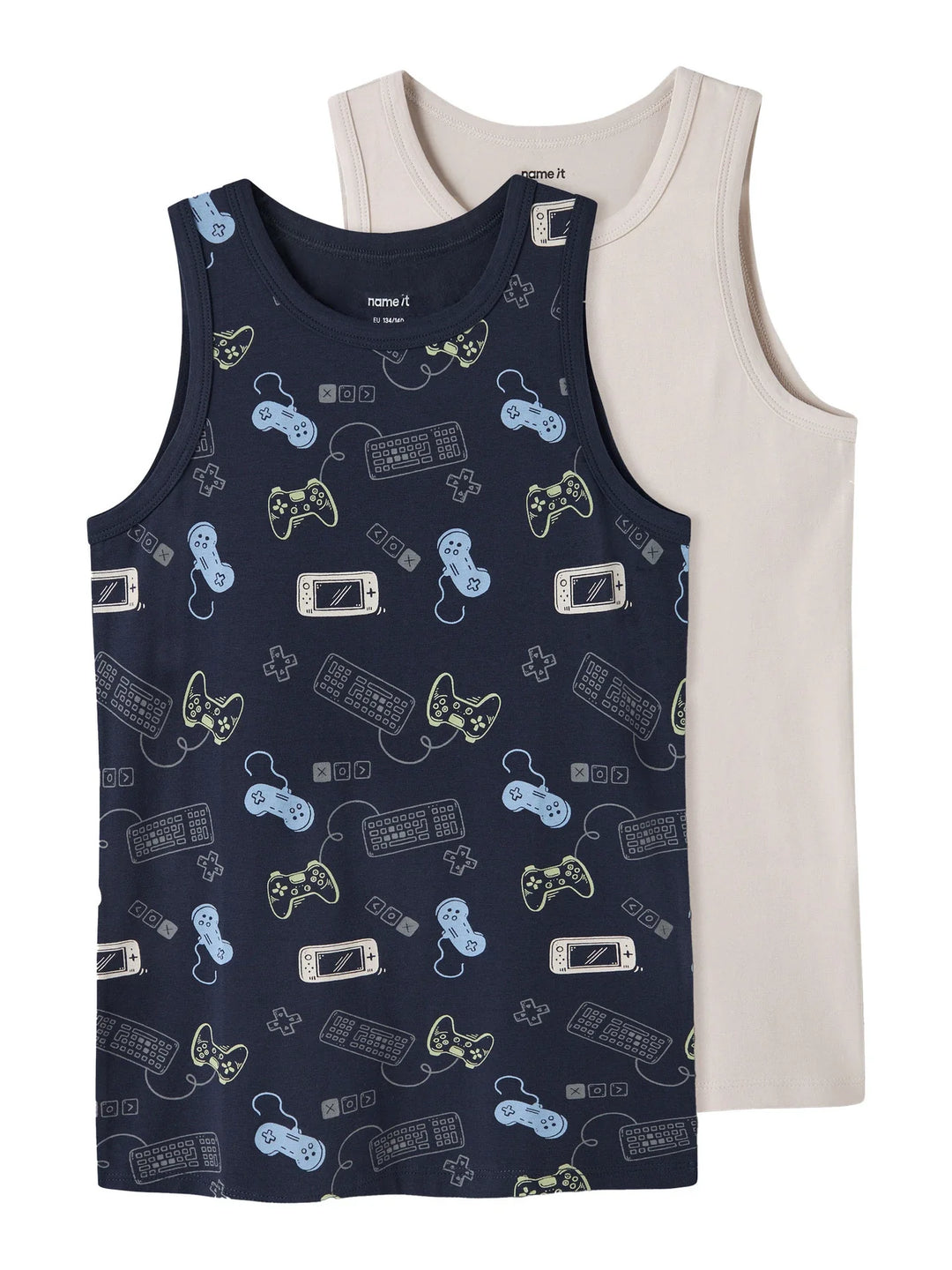 Tank Ondergoed - blauw - 86