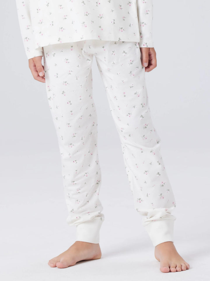 Nightset Pyjama - weiß - Jet Stream