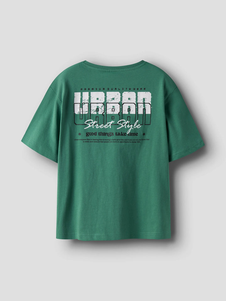 Benno T-shirt - groen - Bottle Green