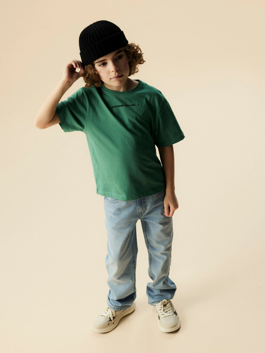 Benno T-shirt - groen - Bottle Green