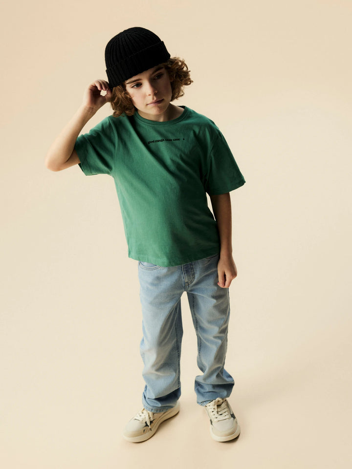 Benno T-shirt - groen - Bottle Green