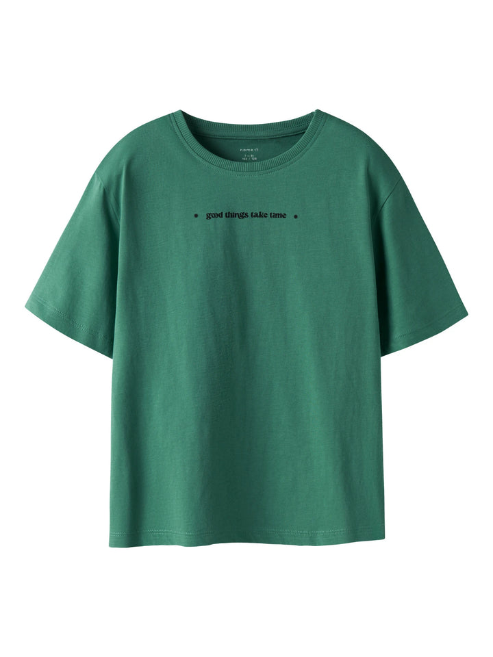 Benno T-shirt - groen - Bottle Green